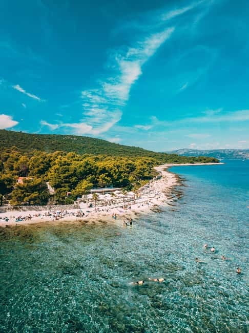 From Trogir: Blue Lagoon & Šolta Cruise with Lunch & Drinks - The 50-minute cruise out from Trogir