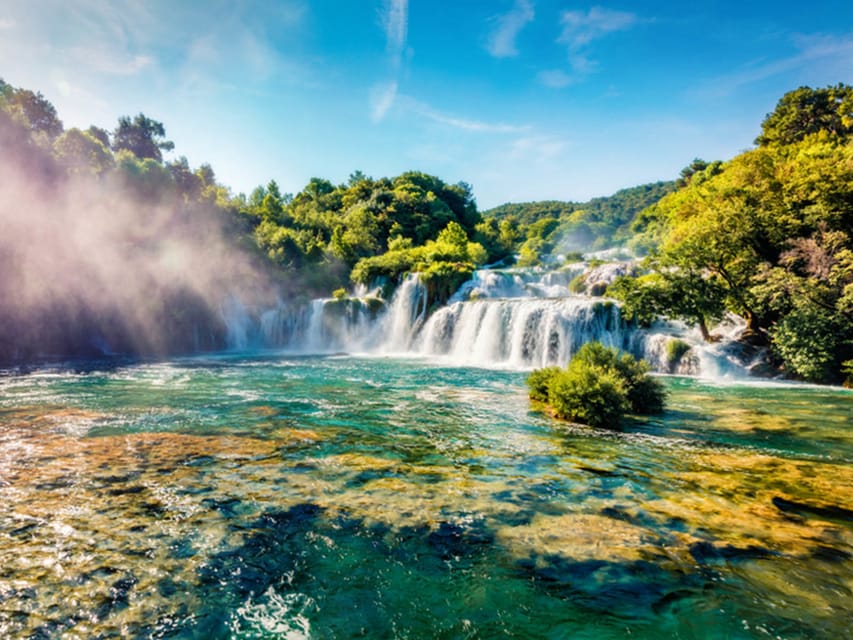 From Trogir, Seget & Okrug: Krka Waterfalls & Swimming - Two Hours in Skradin: Old Streets and River Swimming