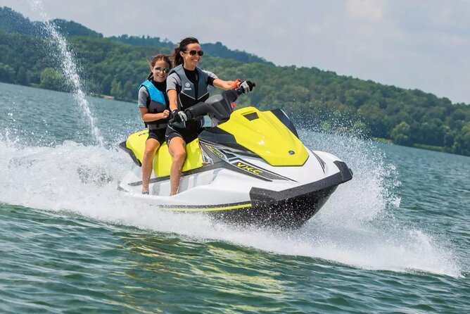 Full Day Jet Ski Tour from Split - Leaving Split behind on a private jet ski