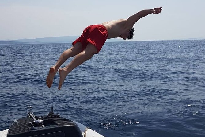 Full-Day Private Boat Tour to Golden Horn, Hvar & Pakleni Islands - Speedboat comfort, wind, and the long day