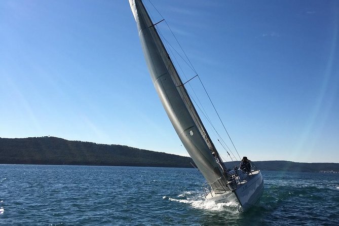 Full-Day Small-Group Dalmatian Coast Sailing Cruise from Split - Leaving Split for the open Adriatic