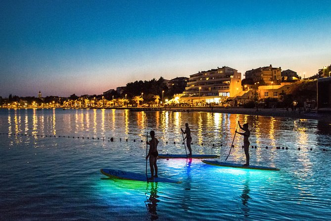 Glowing Stand-Up Paddle Experience in Split - The first stretch: sunset over the sea