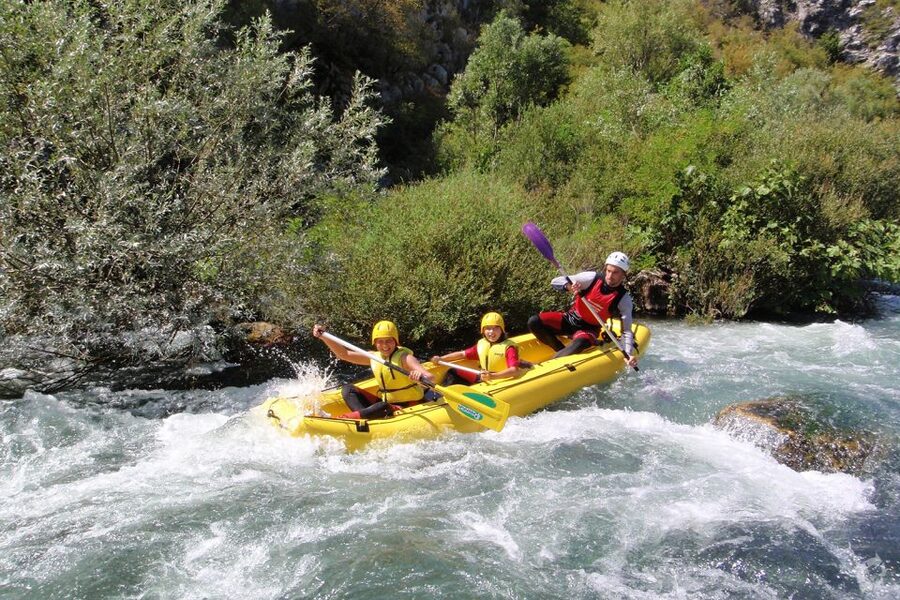 Half-Day Cetina River Rafting - Swimming stops and the cold-water reality