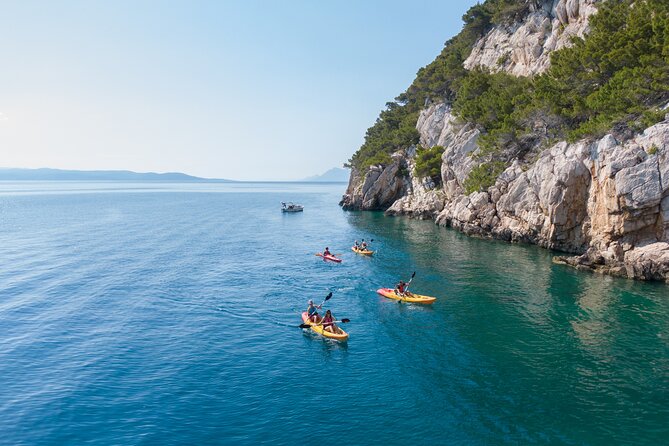 Half-Day Small-Group Kayaking Tour in Makarska - Paddling out from Makarska harbor