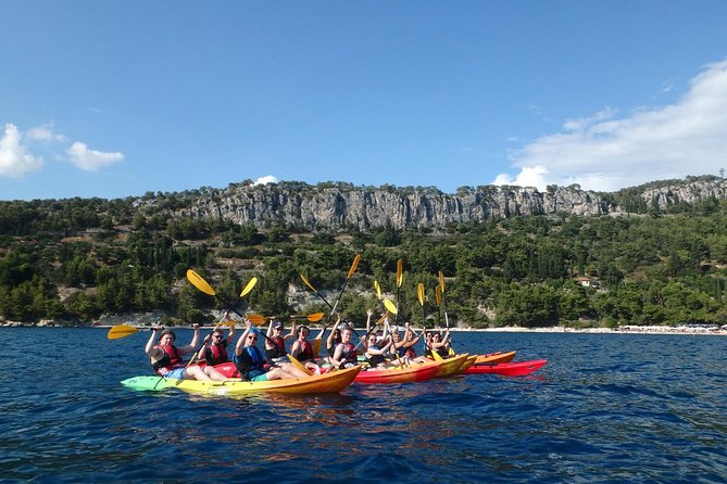 Half-Day Split Sea Kayak Adventure - Paddling along Split’s rocky coast