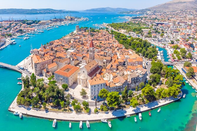 Half Day Tour: Blue Lagoon, UNESCO Town of Trogir, island Ciovo - A half-day slice of Dalmatia from Split