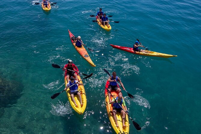 Kayaking in the Adriatic Sea with Snorkeling from Podstrana - How much work is the three-hour route?