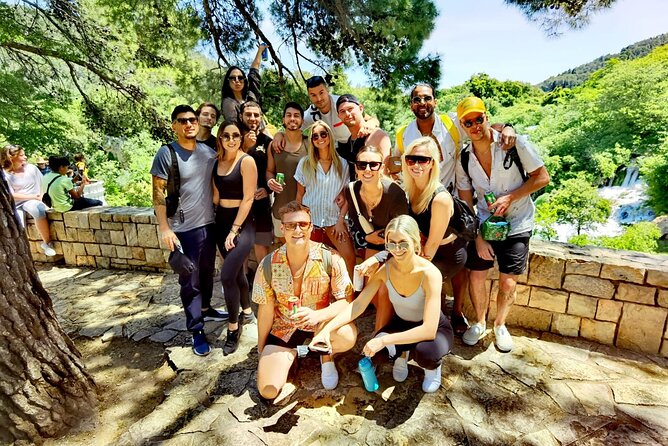 Krka National Park Tour with tour Guide & Wine tasting from Split & Trogir - Walking beside Skradinski Buk