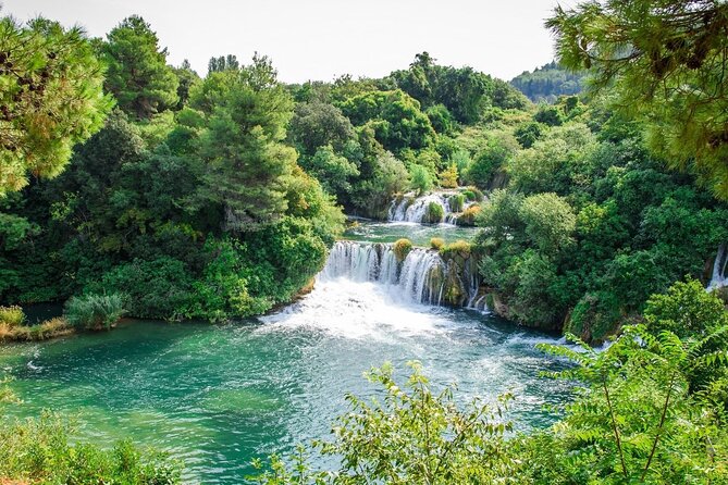 Krka Waterfalls and wine tasting Tour from Split or Trogir - Wine tasting with four Croatian wines