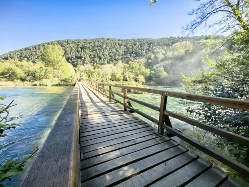 Krka waterfalls tour with lunch from Split - Two hours to explore Krka National Park
