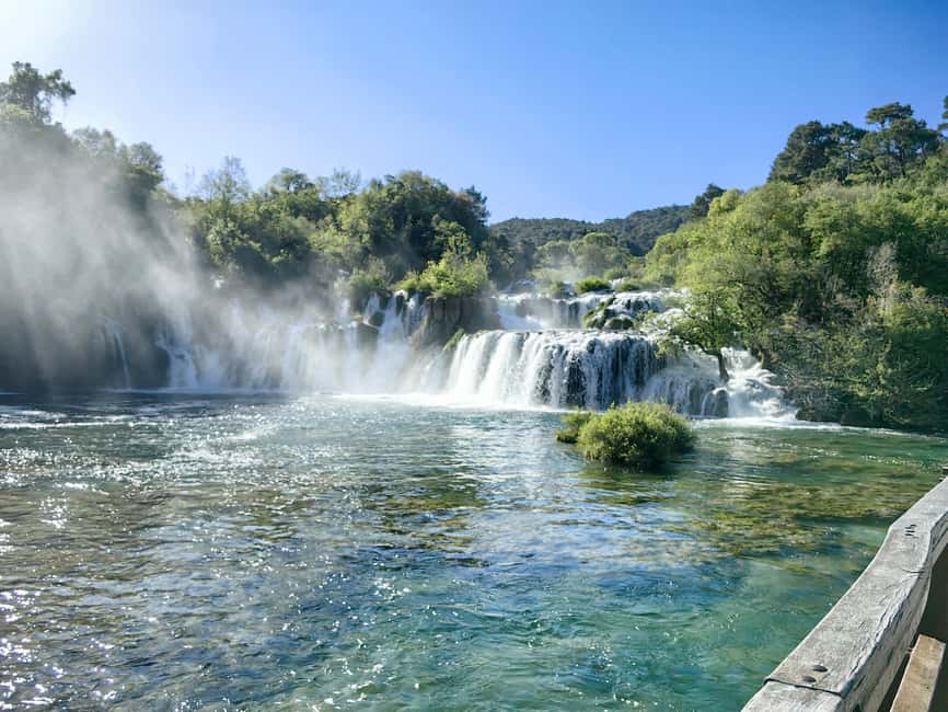 Krka waterfalls tour with lunch from Split - Šibenik in 90 minutes