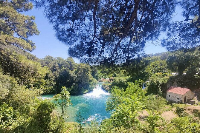 Krka Waterfalls tour with Trogir Walking tour and Krka panoramic boat cruise - The panoramic boat ride through Krka