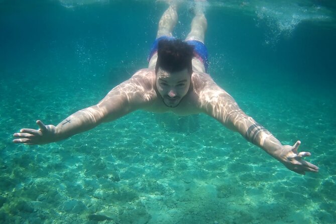Magical Blue Cave and Hvar Tour from Split and Brac - Stiniva Cove, a quick look at a famous beach