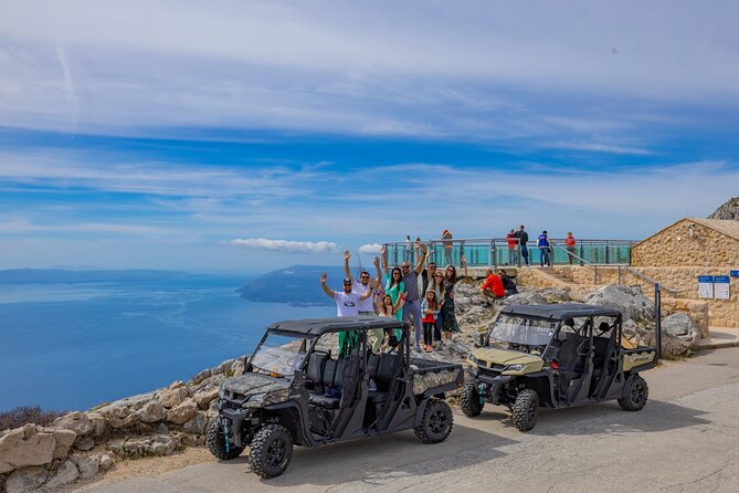 Makarska: Baggy Skywalk & Biokovo viewpoint Tour - From Makarska to the first island viewpoint