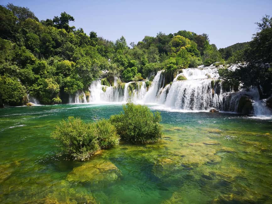 Makarska: Krka National Park Day Trip with Šibenik Visit - The ride from Makarska to the Krka region