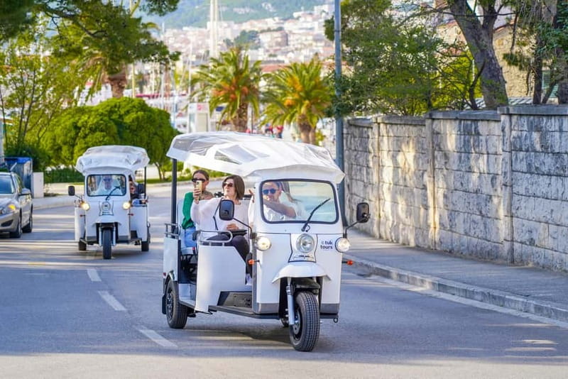 Makarska: Skywalk Tuk-Tuk Tour with Skip-the-Line Ticket - Riding from Makarska in an open electric tuk-tuk