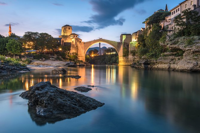 Mostar & Kravice waterfalls full-day guided tour from Split - Two and a half hours around Mostar’s Old Bridge