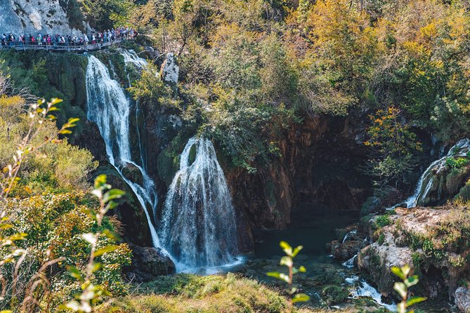National Park Plitvice Lakes from Split - Group size, pickup, and timing