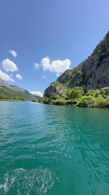 Omiš: 2-Hour Cetina River Boat Tour and Nature Park Visit - The return ride offers a different view