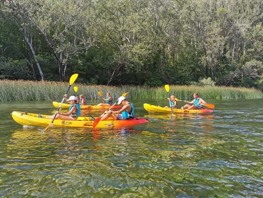 Omiš/Split: 4h Kayaking in Cetina Protected Nature Park Area - Starting from Omiš and entering the Cetina Canyon