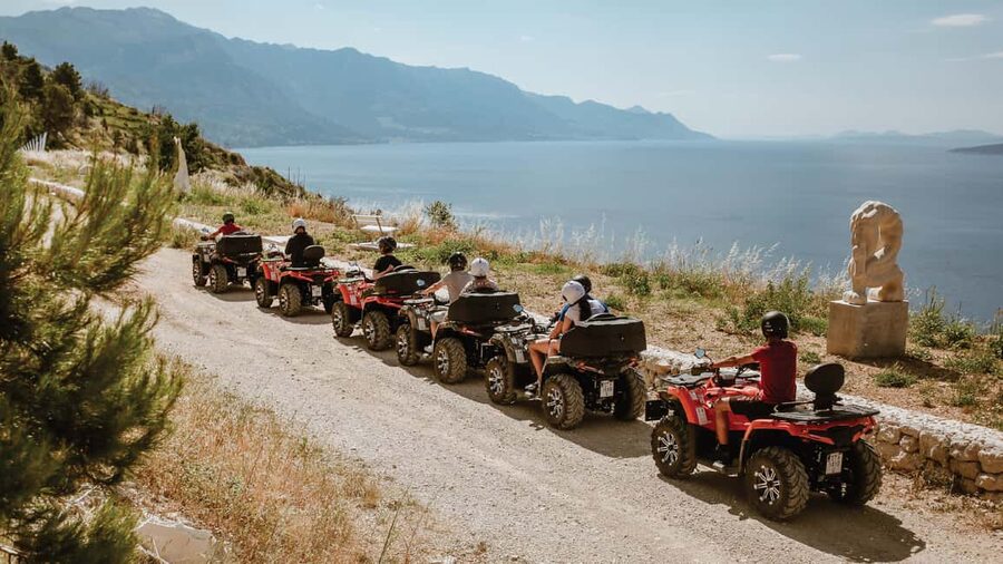 Omiš/Split Expedition: 65 km Quad Tour to Hidden Waterfalls - Following the Cetina canyon roads