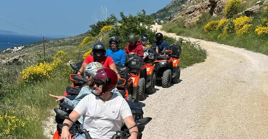 Omiš/Split Expedition: 65 km Quad Tour to Hidden Waterfalls - Mimice Old Village and the stone sculpture park