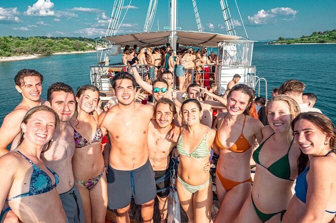Out to Sea Split Boat Party w/ Blue Lagoon Swim, Dj & Afterparty - The Blue Lagoon swim stop