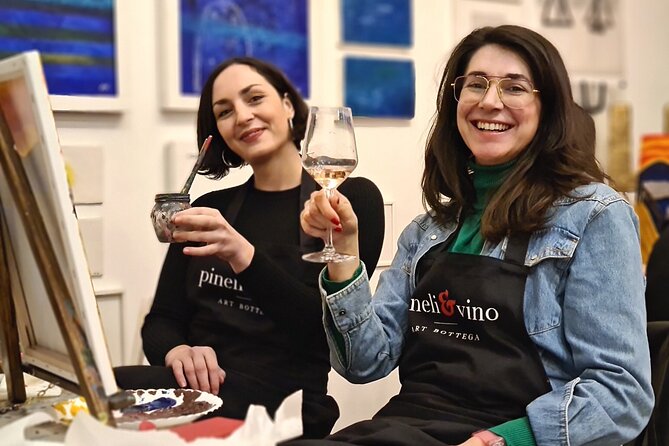 Painting party at Art Bottega - Paint & Wine Studio in Split - A creative night instead of another bar stop