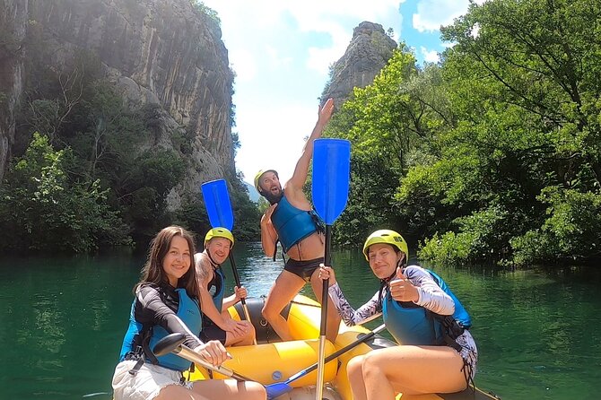 Private Cetina rafting trip|Cave exploring|Cliff jumping & more - The stops add variety to the rafting