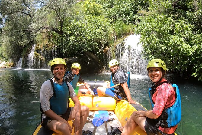 Private Cetina rafting trip|Cave exploring|Cliff jumping & more - Coffee and pastries before the river