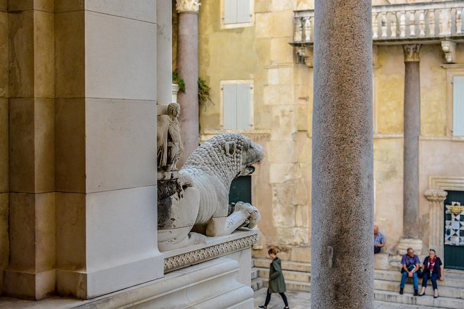Private Split Walking Tour with Cathedral Entrance - The old town opens beyond the palace walls