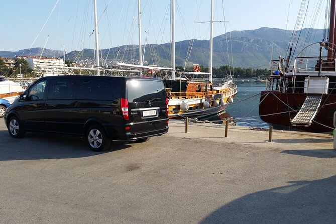 Private taxi transfer from Split to Split airport - Martina’s city commentary adds something useful