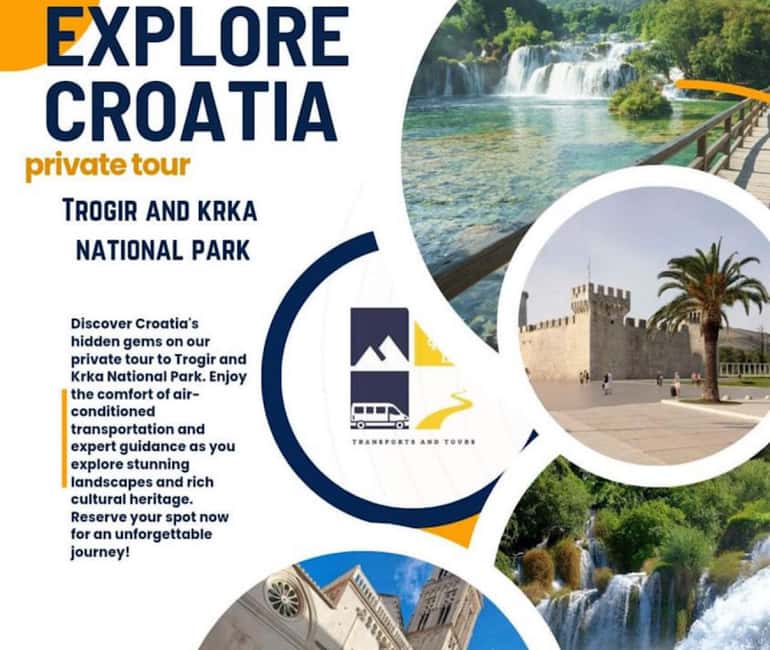 Private tour from Split area: Trogir and Krka National Park - Trogir in two hours: stone streets and medieval walls