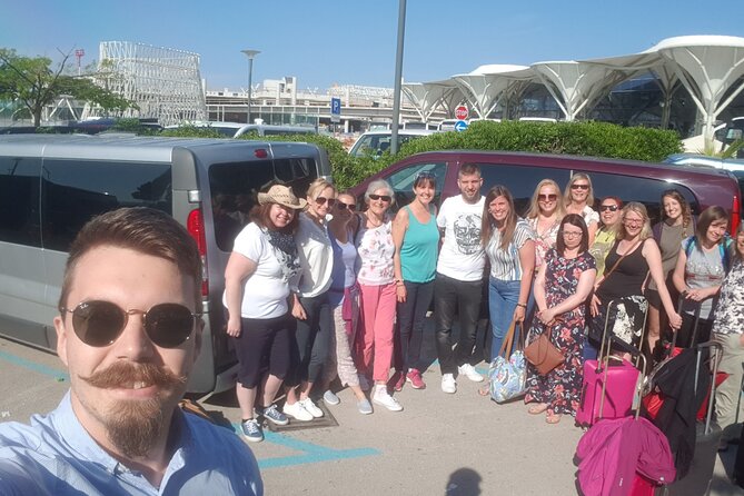 Private transfer Split airport to Split (any location) up to 8 passengers - Meet-and-greet details at Split Airport