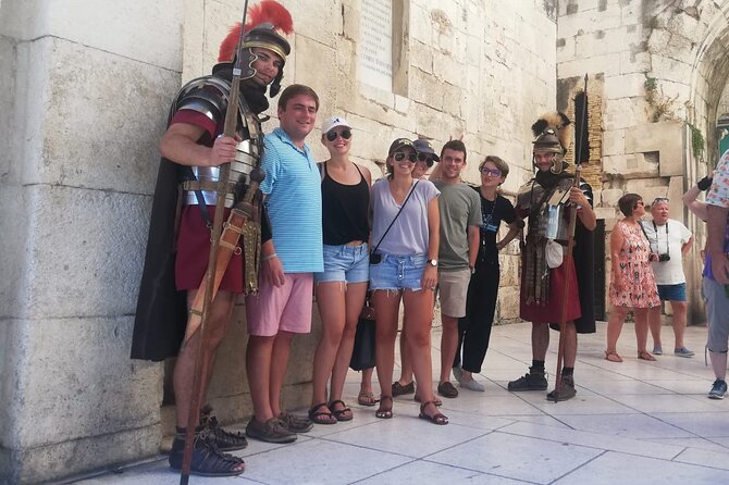 Private Walks & Storytelling - the best small group tour in Split - Jupiter’s Temple and the narrowest street