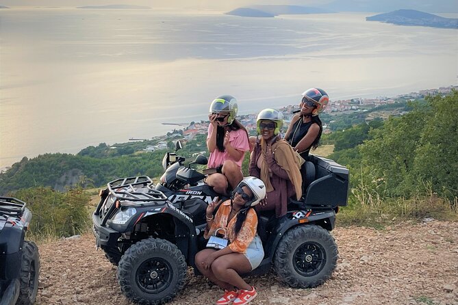 Quad Biking Off Road Tour starting 10 minutes drive from Split - The views are the main reward