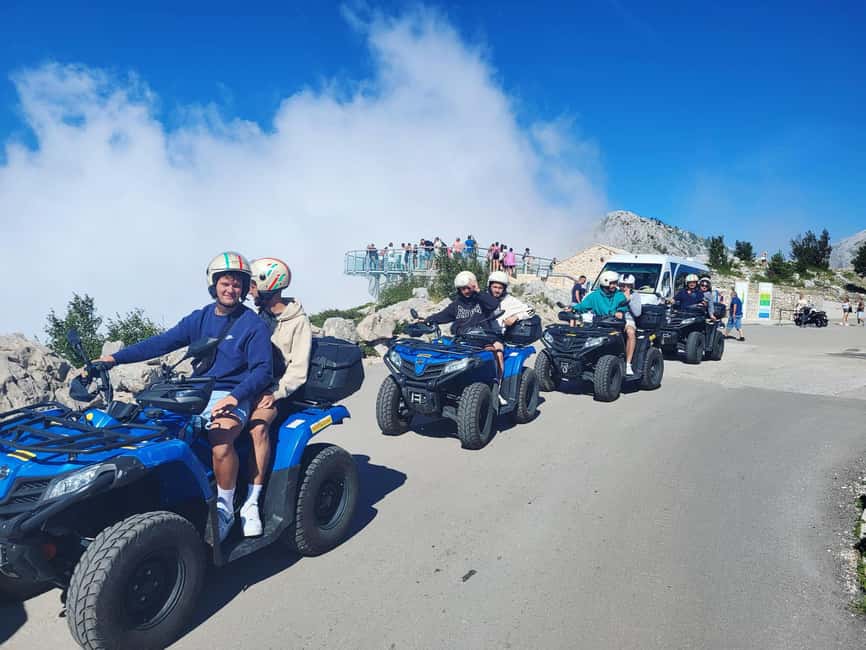 Quad tour to Biokovo Skywalk - Reaching Biokovo Nature Park
