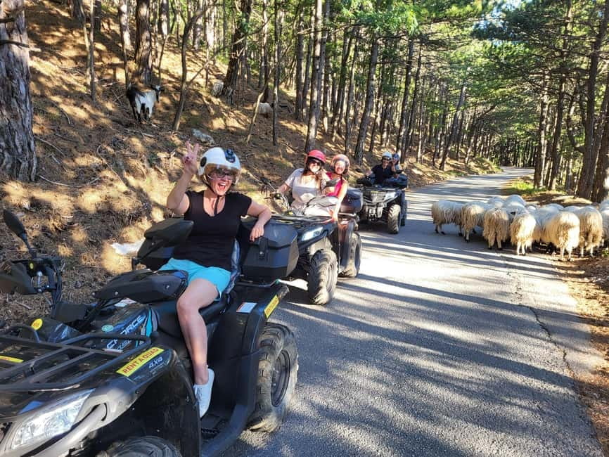 Quad tour to Biokovo Skywalk - What the quad ride is really like