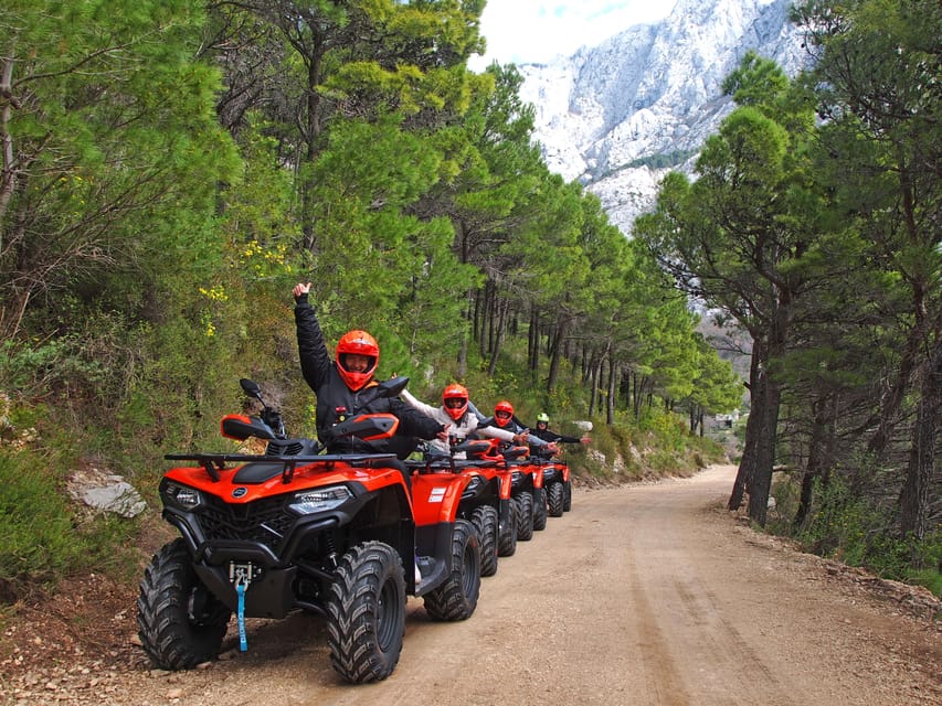 Quad Tour to Makarska Riviera offroad Adventure - Smokovina Hunting Lodge and the local snack