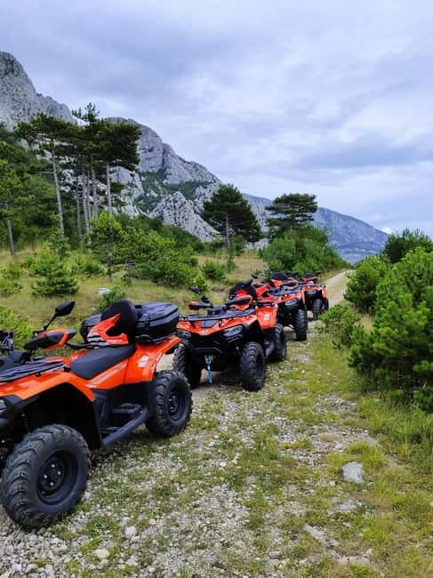 Quad Tour to Makarska Riviera offroad Adventure - The second hour of riding