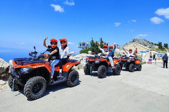 Quad Tour to skywalk biokovo Makarska by Amigos - The 45-minute ride back