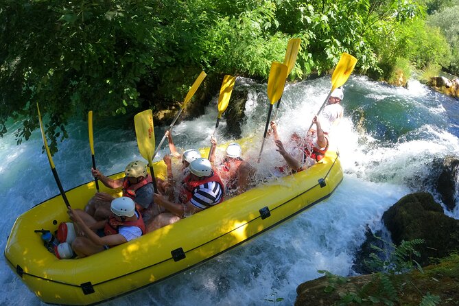 Rafting Cetina River Half Day Trip - Swimming, waterfalls, and the five-meter jump
