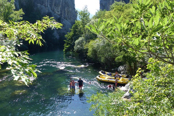 Rafting Experience in the Canyon of the River Cetina - Starting at Luka Rafting near the river