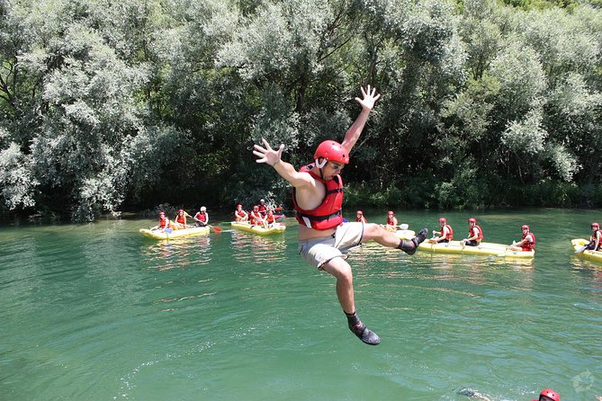 Rafting on Cetina River Departure from Split or Blato na Cetini village - How much time you spend on the river