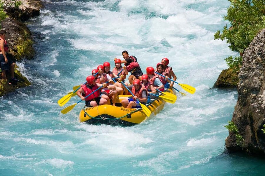 Rafting on Cetina river from Split - What the Cetina rafting section feels like