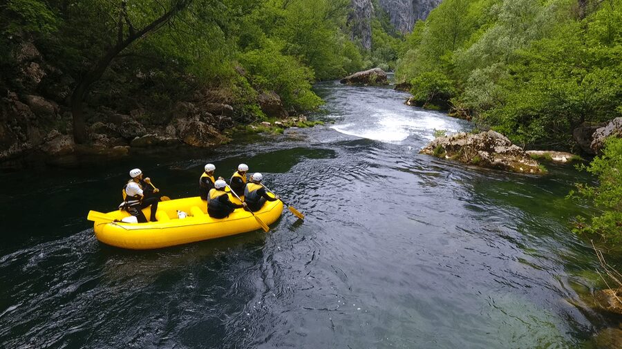 Rafting on the Cetina river - Is $53 a fair price?