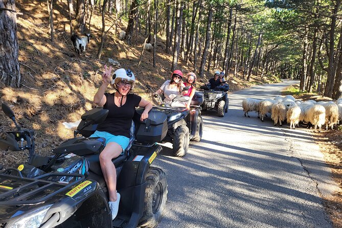 Skywalk Biokovo ATV Quad Tour - Riding from Makarska toward Biokovo Mountain
