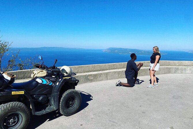 Skywalk Biokovo ATV Quad Tour - A picnic stop near Biokovo’s wild horses