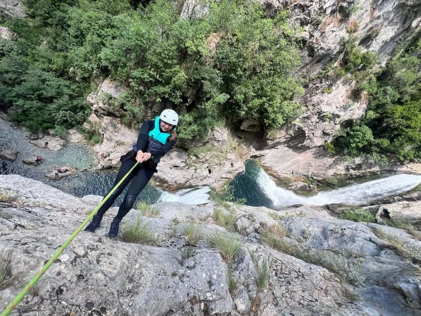 Small Group Canyoning with proffesional guide - Optional jumps, clear pools and moving water