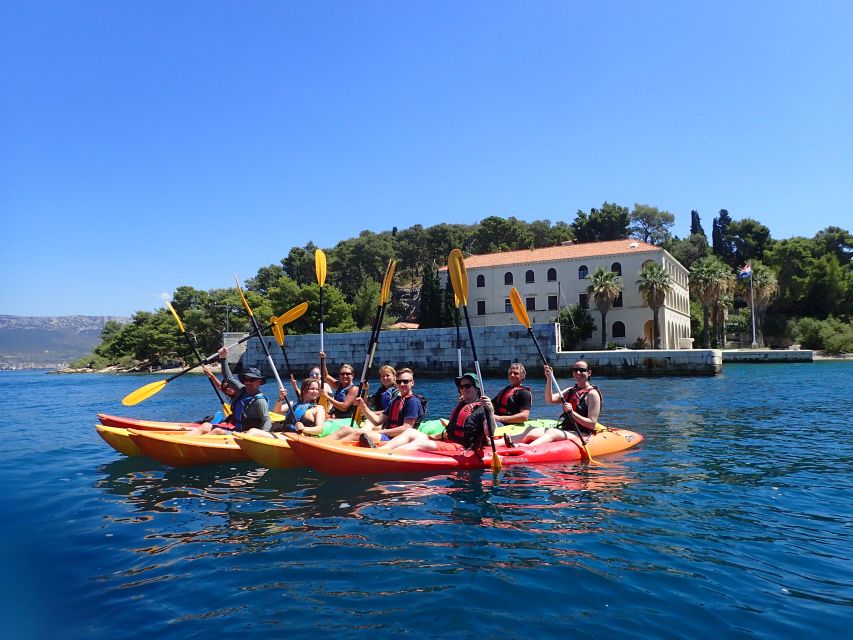 Split 4-Hour Guided Sea Kayak Tour - Paddling Along Marjan’s Northern Shore